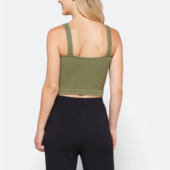 Solid Ribbed Brami - Picture 2 of 6